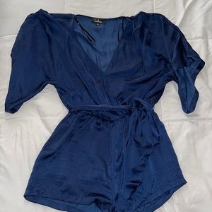 Navy Blue Romper (Ain’t it Grand)